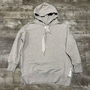 Aerie Grey Oversized Hoodie Size Small